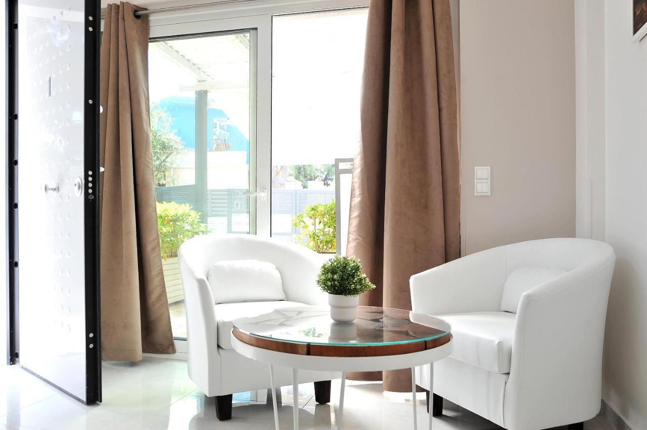 Alekos Luxury Suites Free 24H Transportation From - To Airport Ártemida Kültér fotó